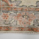 3x9 Cream Brown Persian Runner Rug, 88x272Cm