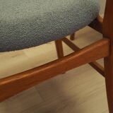 Set of six teak chairs, Danish design, 1970s, production: Denmark