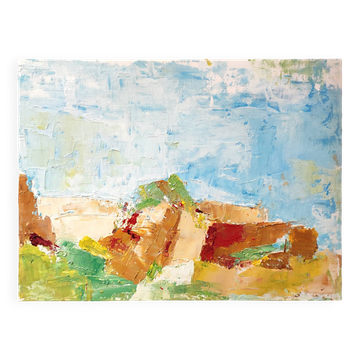 Toile original paysage de provence