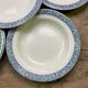 Lot of 6 soup plates Earth iron Lamartine
