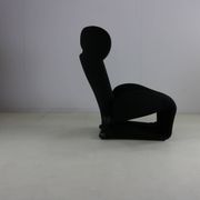 Eighties design easy chair / chaise-longue by Toshiyuki Kita for Cassina