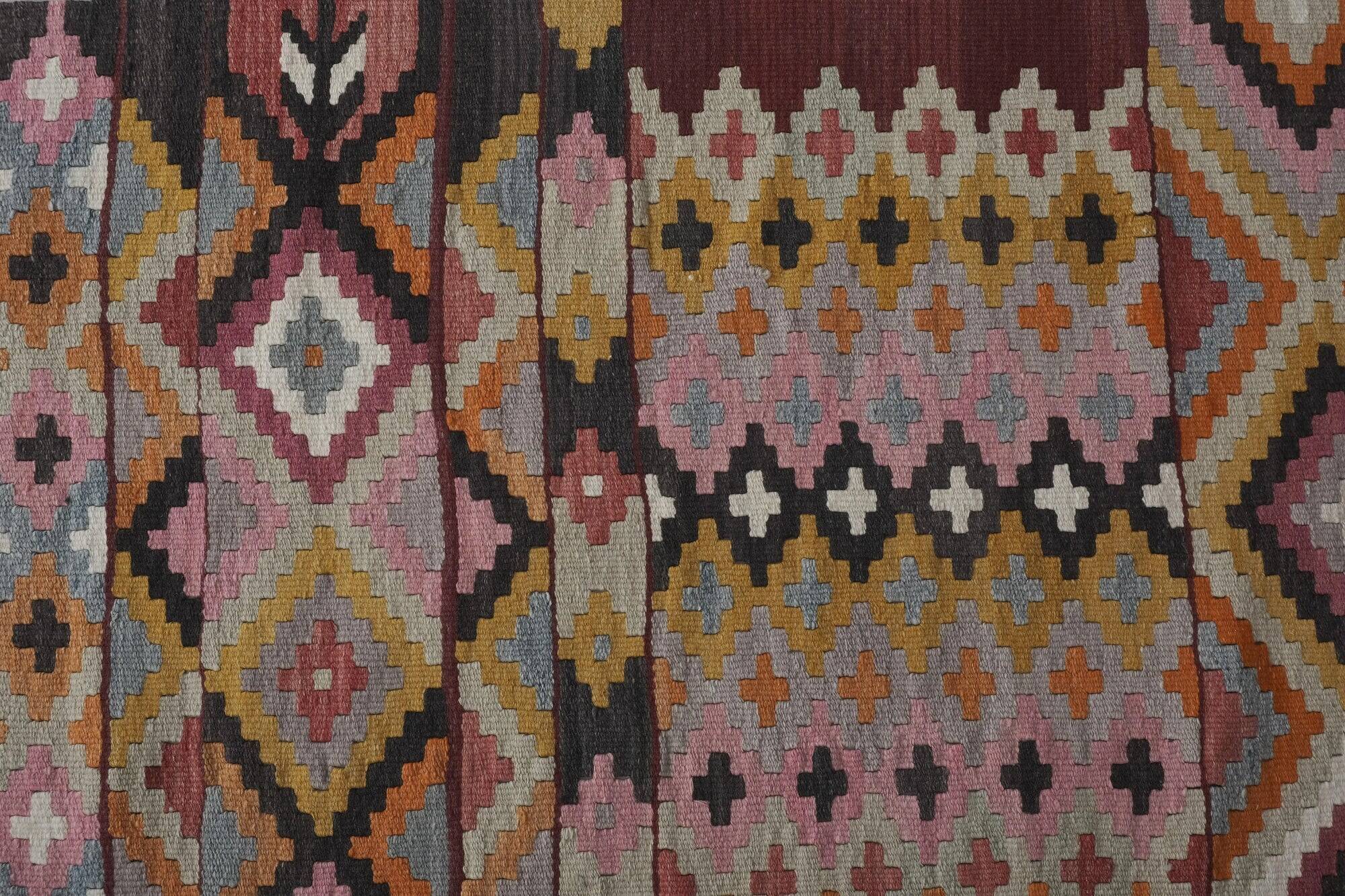 Vintage Turkish hallway rug 78x460 cm