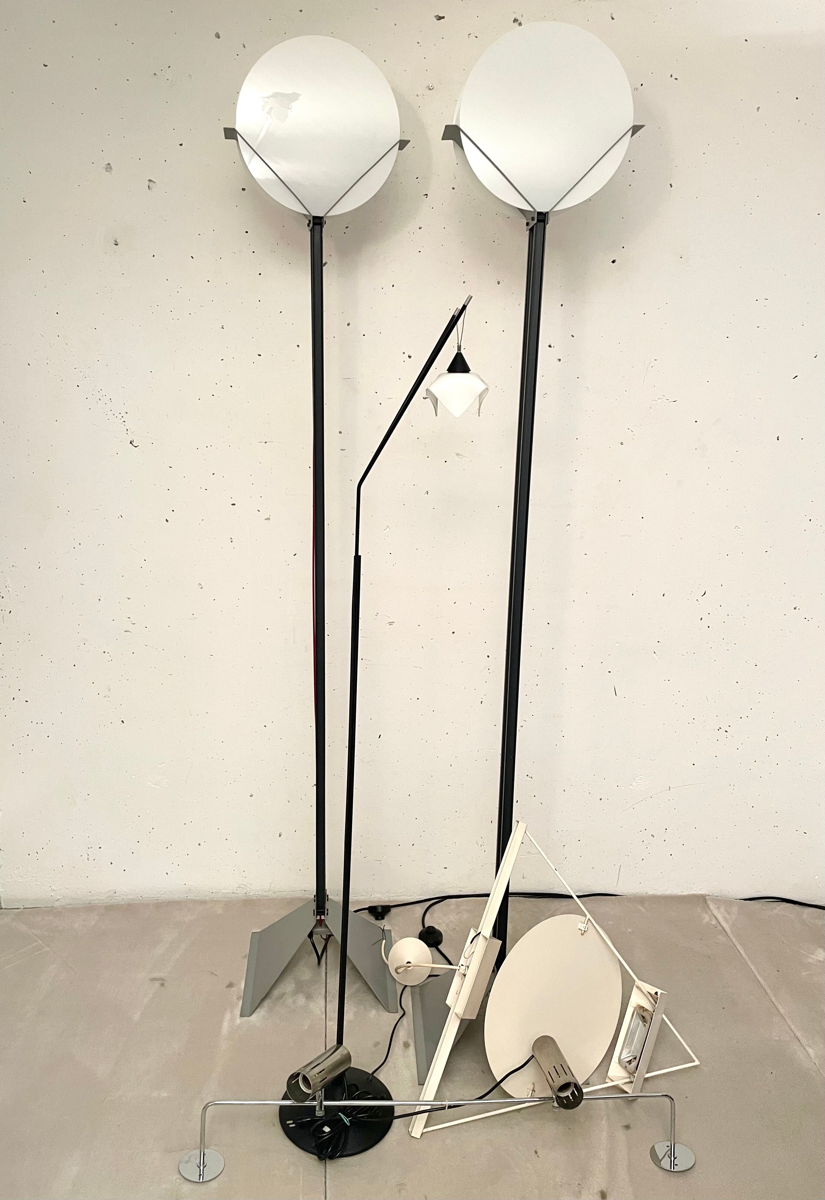 Pair of floor lamps Menno Dieperink, 1980
