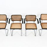 Set of 4 Style B32 Dining Chairs by Marcel Breuer