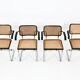 Set of 4 Style B32 Dining Chairs by Marcel Breuer