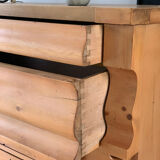 Commode / tiroirs anciens en pin