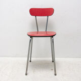 Pair of Czechoslovak colored formica cafe chairs, 1960´s