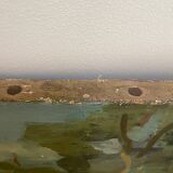 Undergrowth landscape signed Duval XXe