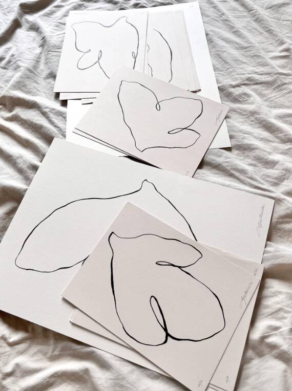 Flowers of the Sky 08 - 18 x 24 cm