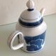 Cafetiere décor Blue Cloud by Villeroy - Boch / vintage 70s-80s