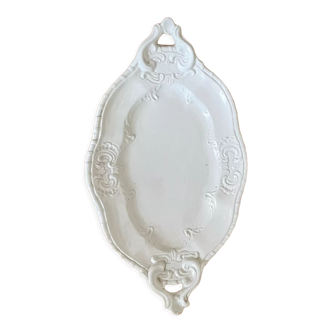 Vintage white porcelain dish
