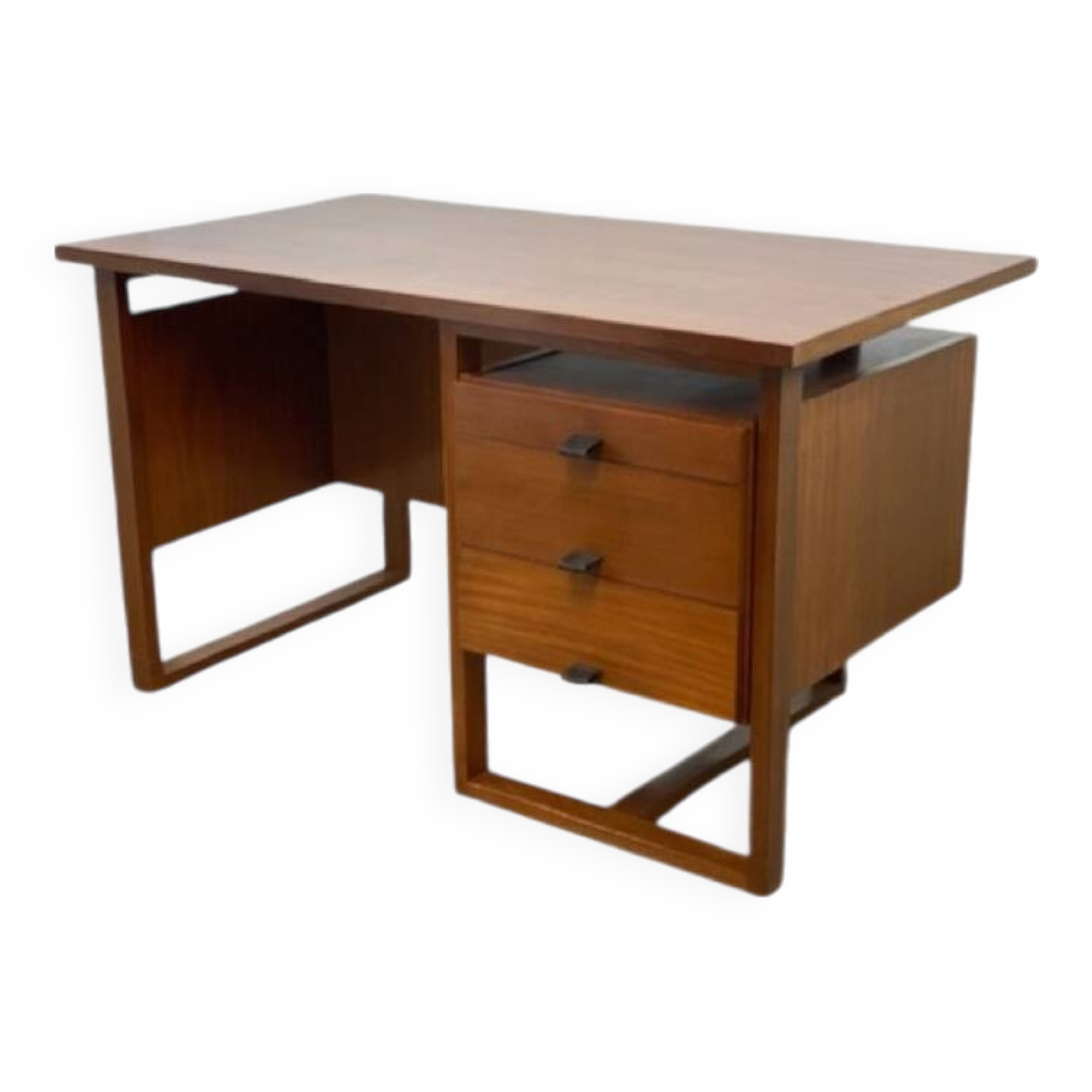 Wooden desk, 3 drawers, France 1960-1970