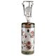 Hand-painted Flower Motif Porcelain Table Lamp, Qing Dynasty, China