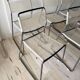 Set of 6 spaghetti design chairs from the 90s by Lisa Norinder – model