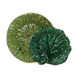Duo dishes "leaf"