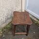 Antique solid wood stool cottage