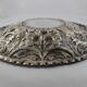 Silver fruit bowl