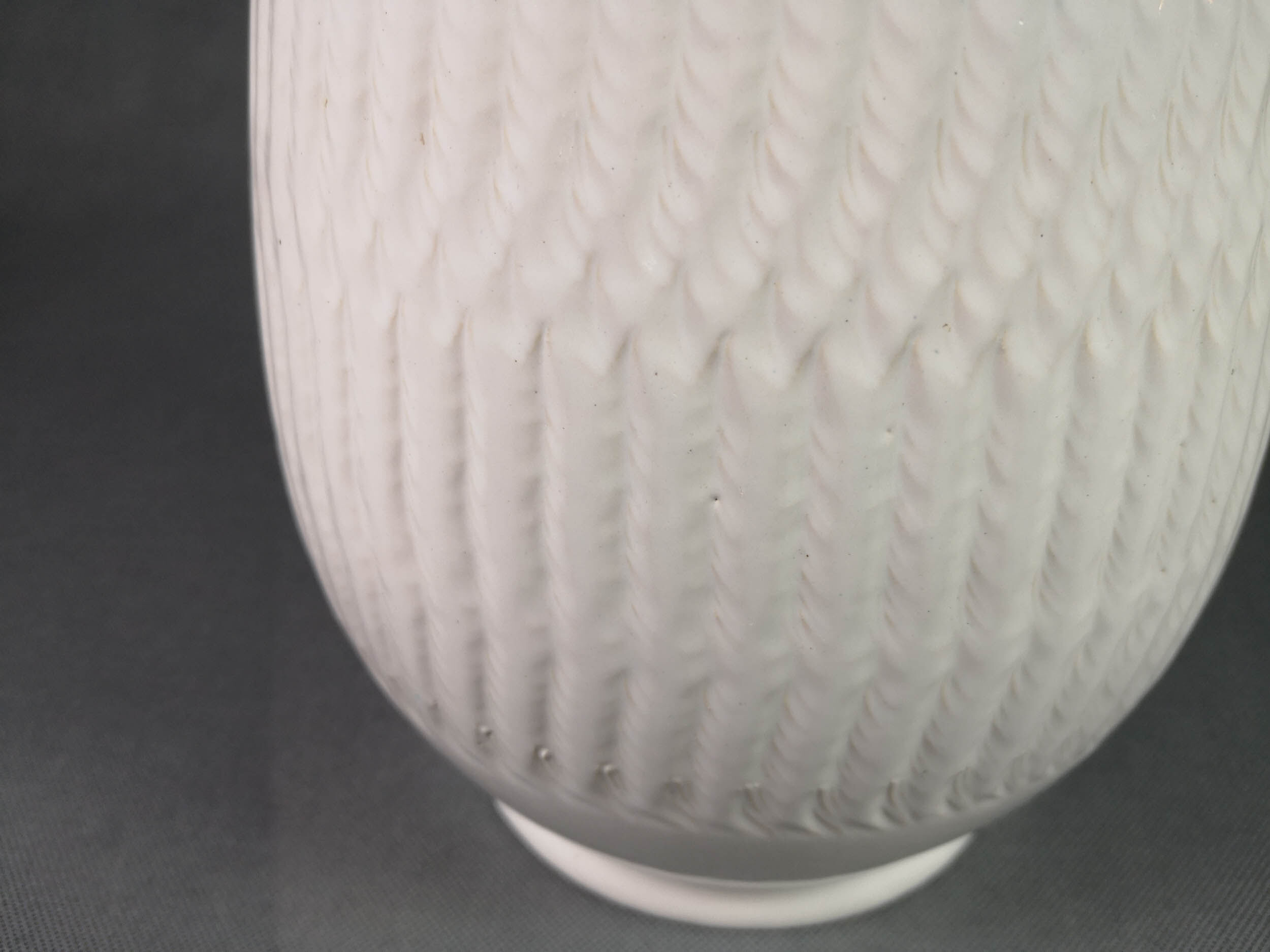 Large white vase West Germany