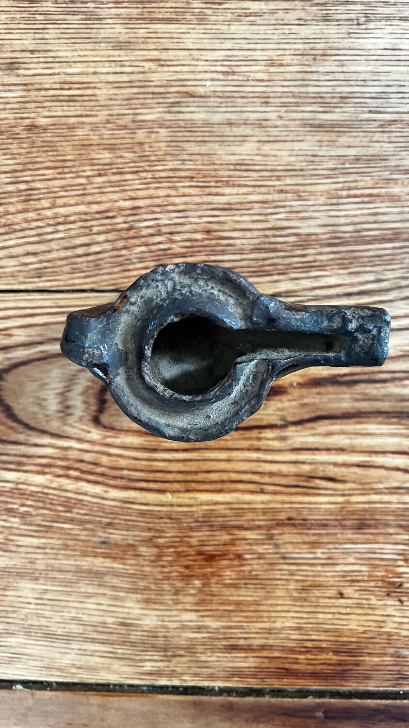 Antique oil lamp