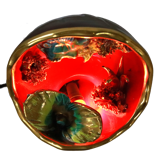 Vintage Vallauris ceramic table lamp lamp