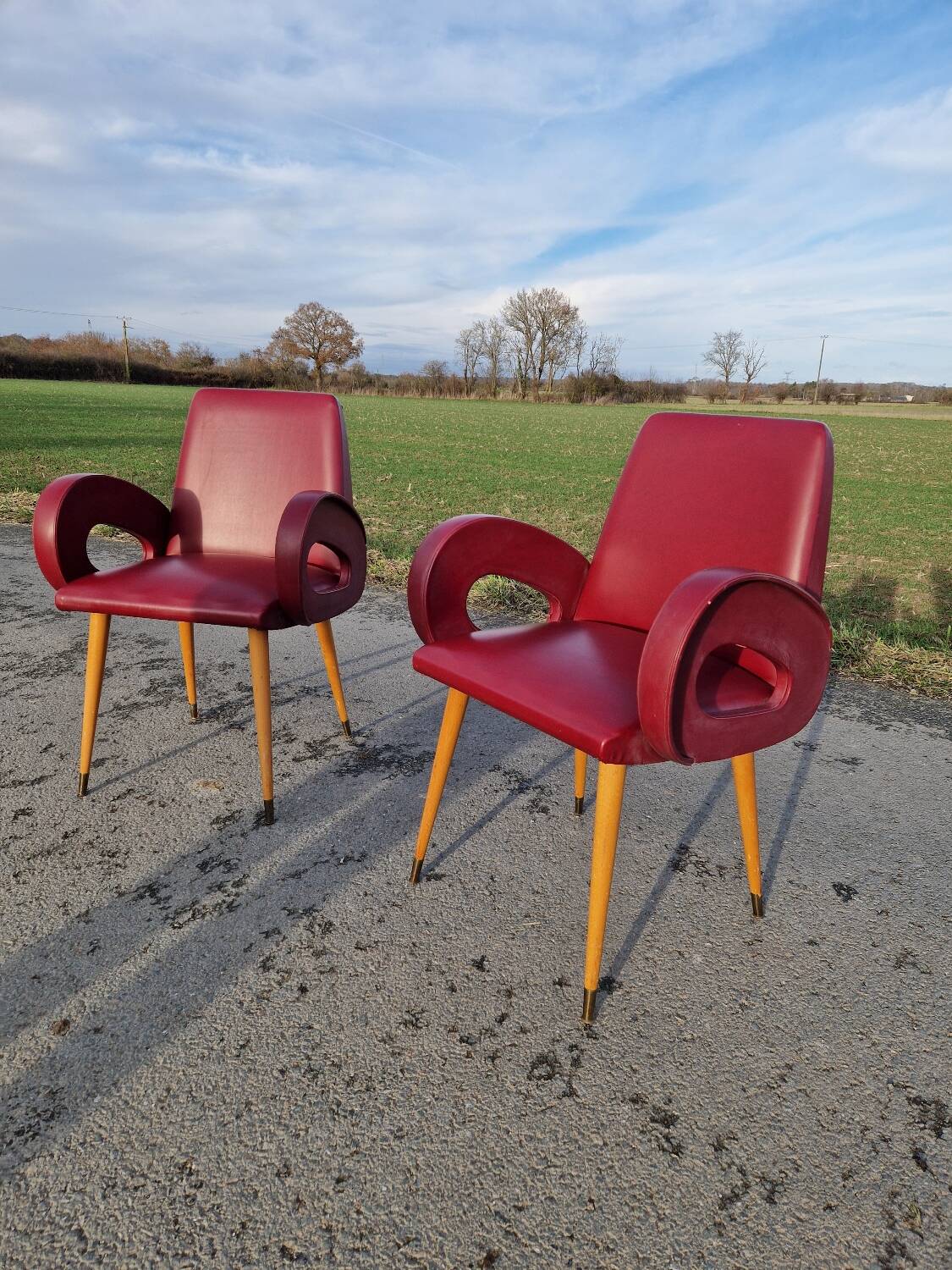 Set of 2 armchairs from the 1960s