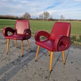 Set of 2 armchairs from the 1960s