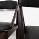 Lot de 4 chaises en palissandre, design danois, années 1970, Kai Kristiansen