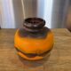 Ball vase West Germany Scheurich 204 Fat Lava