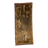 Wool and silk tapestry, door hanging, 18th century