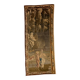 Wool and silk tapestry, door hanging, 18th century