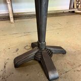 Old cast iron pedestal table brand LV