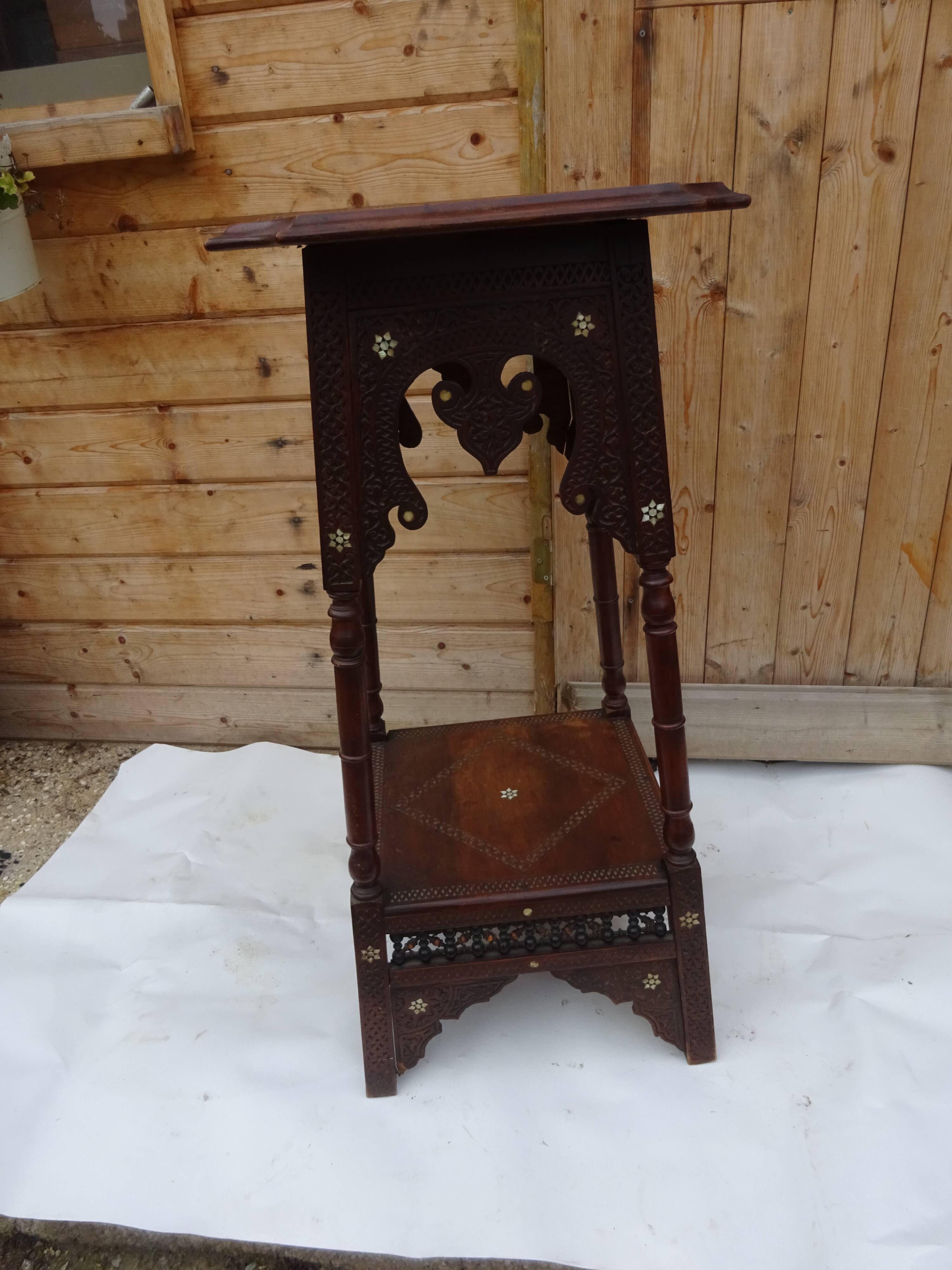 Syrian vintage harness in mother-of-pearl