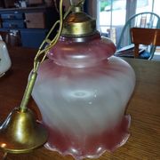 Suspension vintage rose
