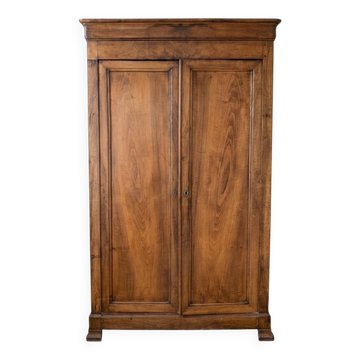 Antique solid wood wardrobe