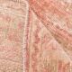 Tapis de couloir vintage rouge et rose 2x12, 73x382 cm