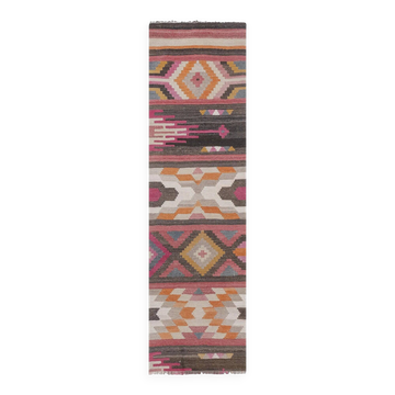 Tapis de couloir turc vintage 78x274 cm
