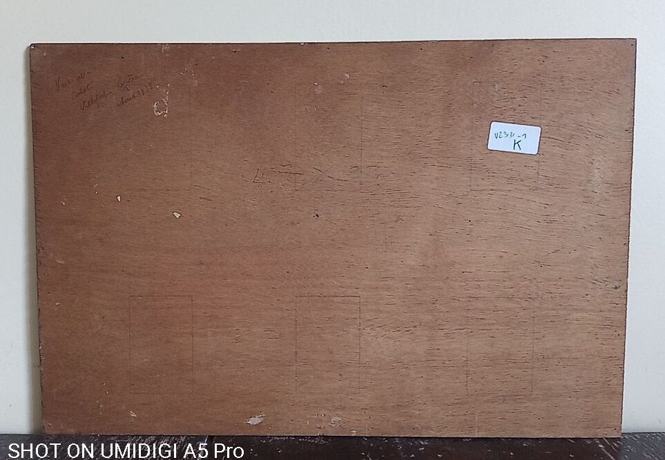 Painting edouard leverd (1881-1950) oil on panel - 32 x 47 cm - collet villefort