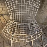 Lot of 4 Wire chairs by Harry Bertoia for Knoll