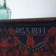 Old wedding chest painted 1891