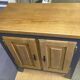 Low oak buffet refurbished – Chic Country / Modern Style