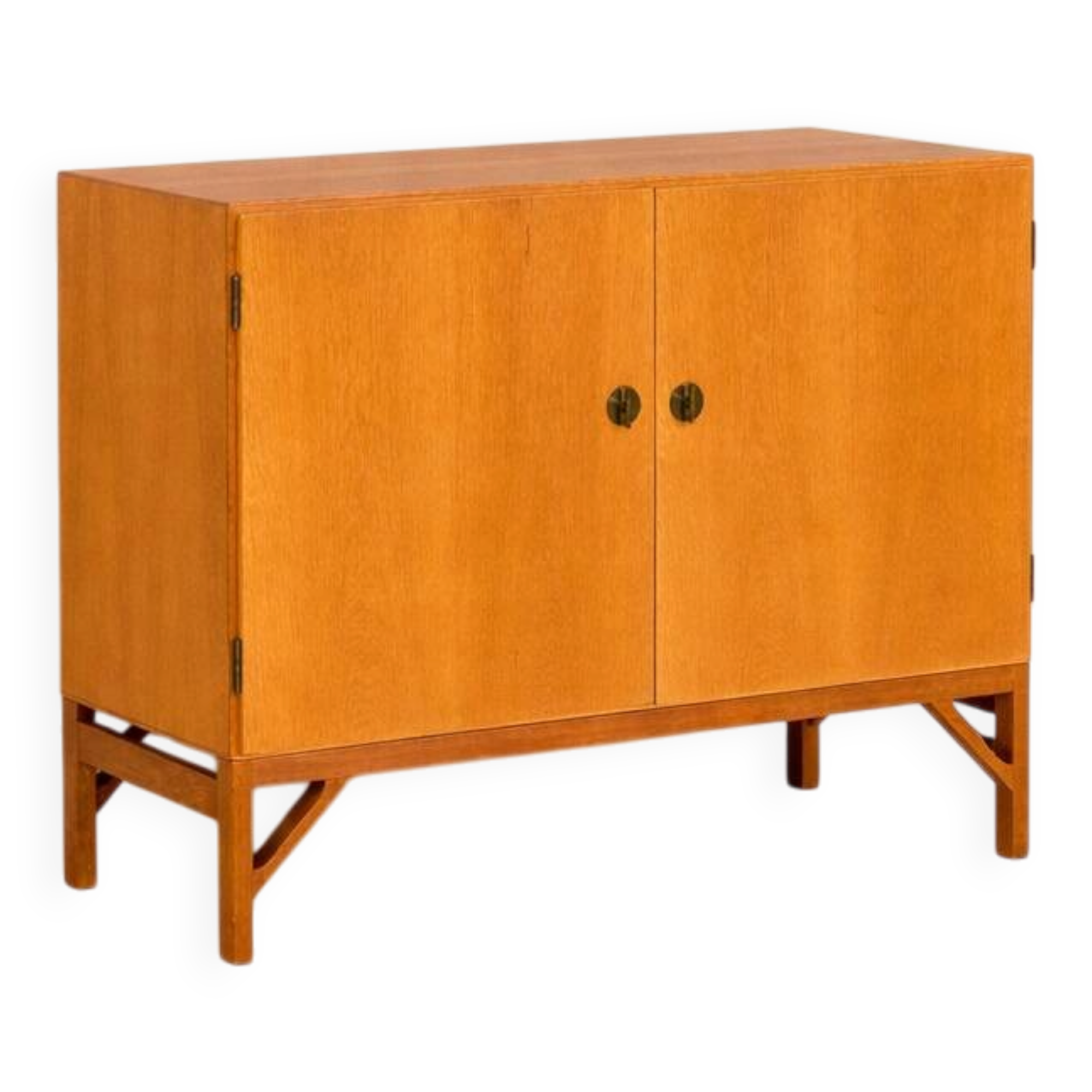Oak China Cabinet by Børge Mogensen for FDB Model 232, Denmark, 1960s