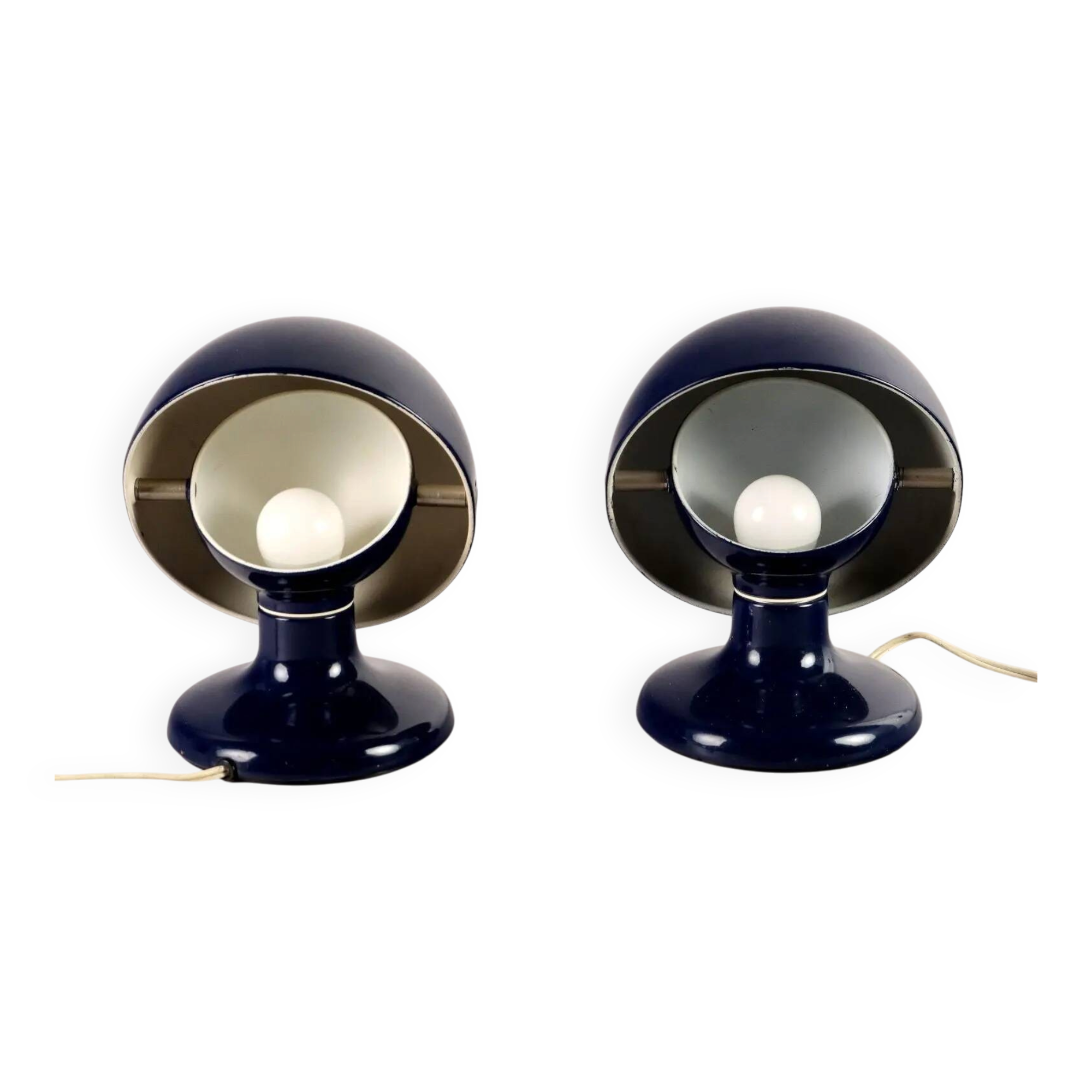Flos Jucker 147, vintage design by Tobia Scarpa, metal, 1960s.