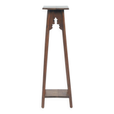 Plant Stand in Oak Art Nouveau, Complex Woodwork, 1920s