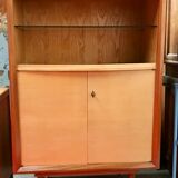 Vintage showcase in ash and French modernist lemon tree