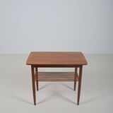 Danish wooden side table, 1960s