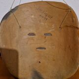 Handmade terracotta Mexican folk mask