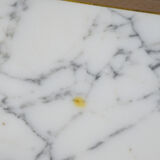 White marble coffee table vintage 60s