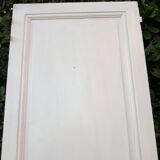 Communication door H218.5xL80cm, old panelled and moulded.