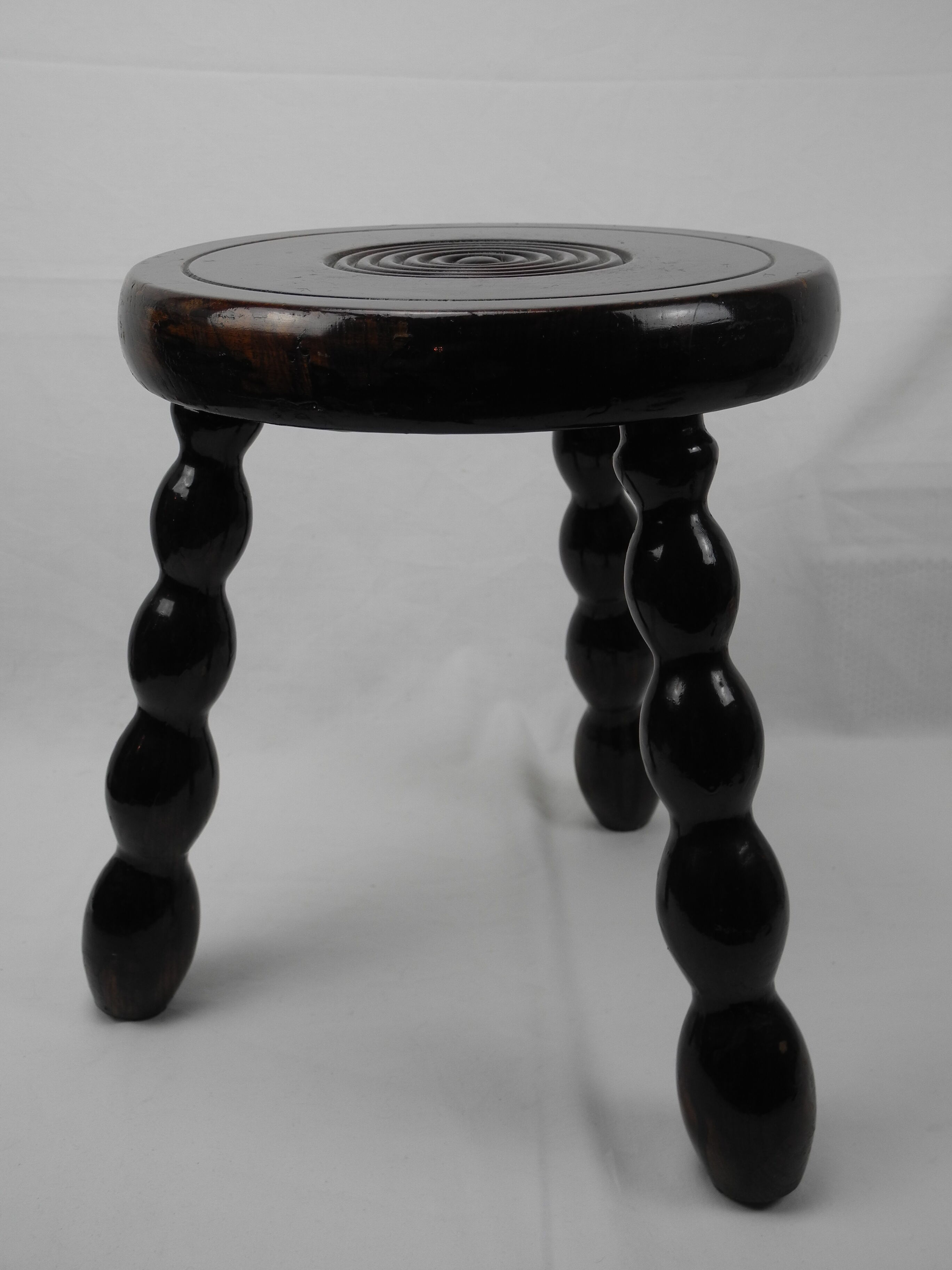 Old wooden stool