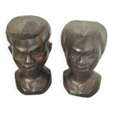 Solid ebony wood sculpture